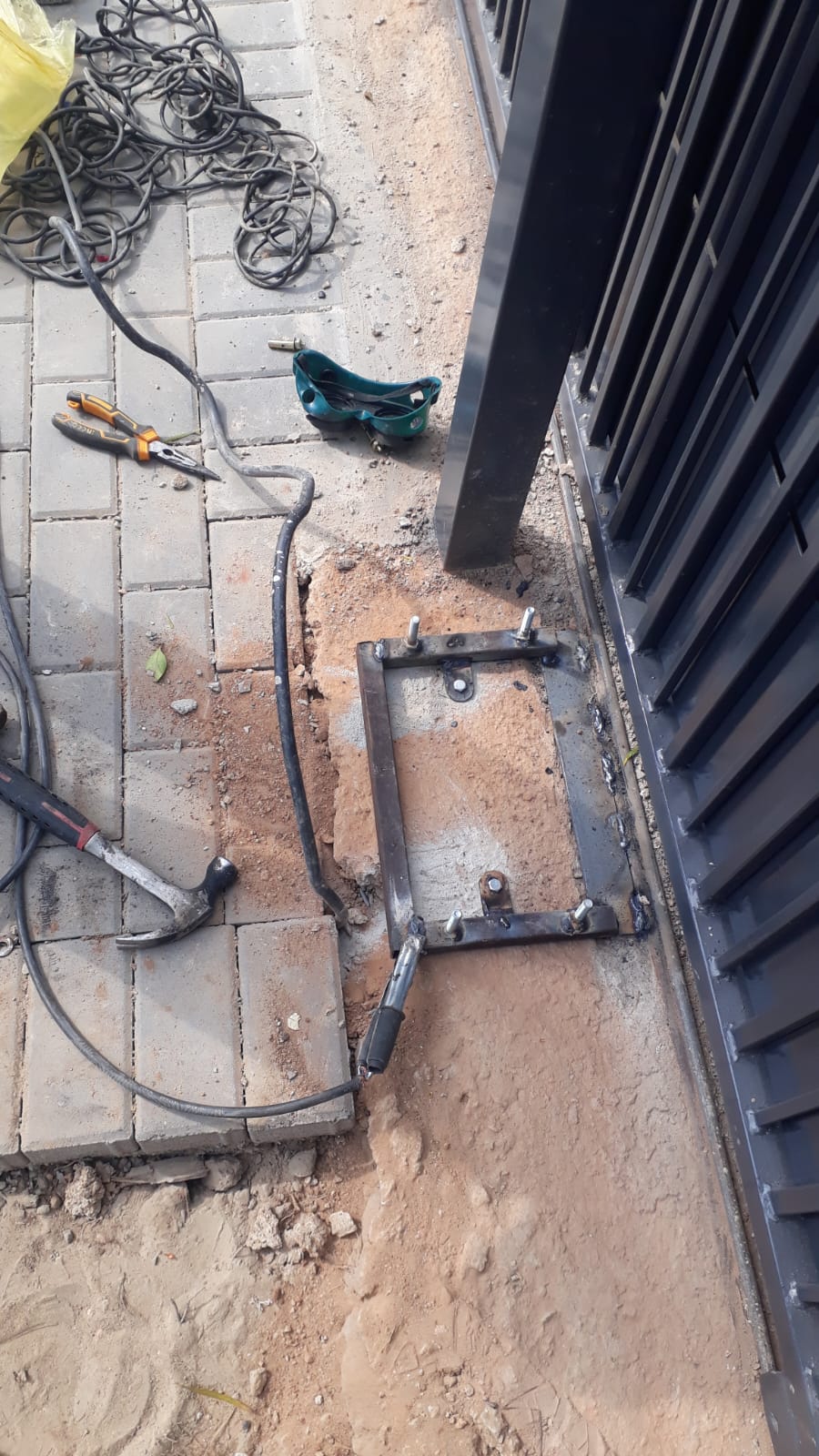 Installed biometric reader